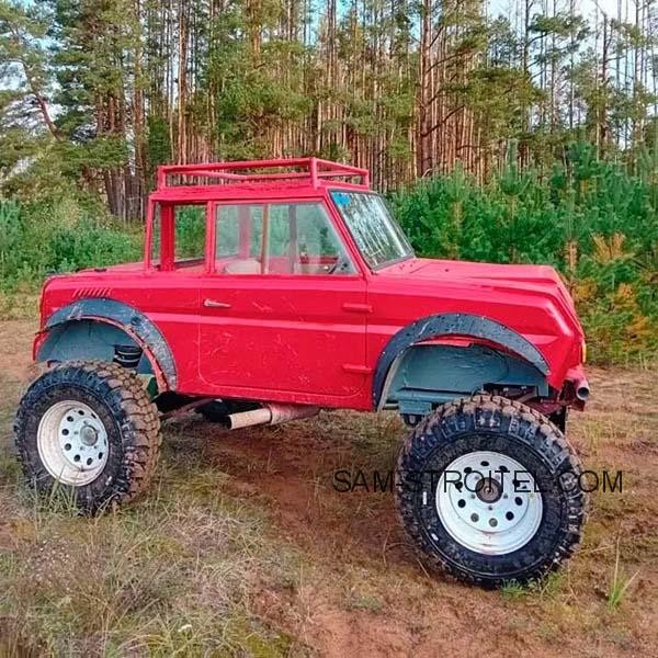 Самодельный автомобиль “Инвалидка” с полным приводом (12 фото) Самодельный автомобиль “Инвалидка” с полным приводом (12 фото)