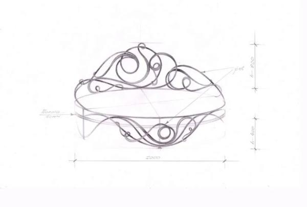 Как сделать кровать из металла своими руками с элементами ковки и декоративной отделкой