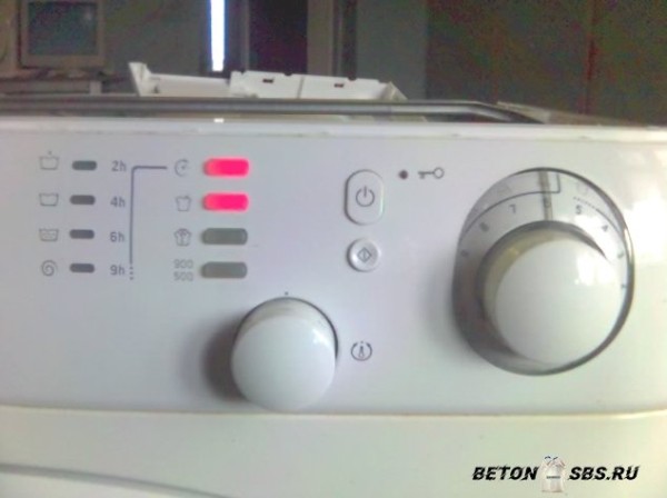 ТЭН – нагревательный элемент стиральной машинки в фото