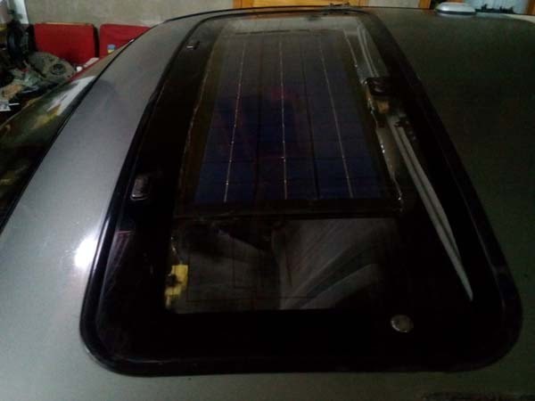 Солнечная зарядка аккумулятора автомобиля