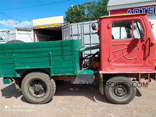 Грузовик своими руками с двигателем от трактора