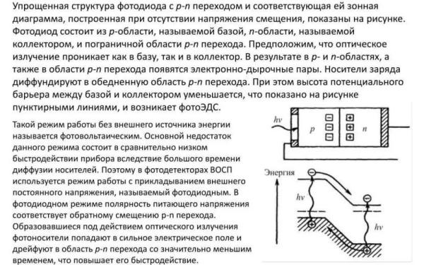 Фотодиод: принцип работы, определение, устройство, режимы, подбор