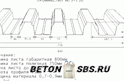 Цельное перекрытие по профнастилу Цельное перекрытие по профнастилу